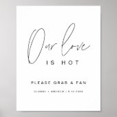 HARLOW: Onze liefde is een hete bruiloft-signaal Poster (Voorkant)