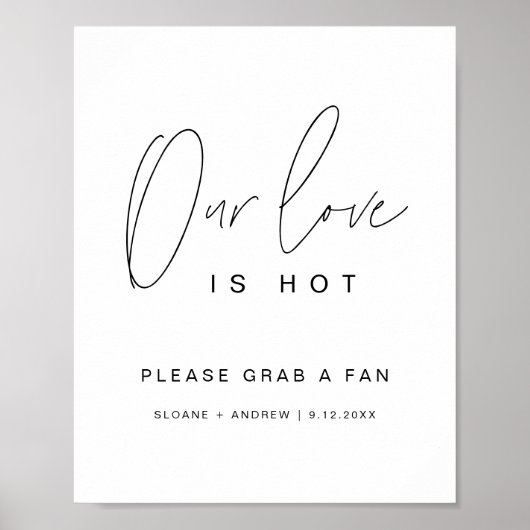 HARLOW: Onze liefde is een hete bruiloft-signaal Poster (Voorkant)