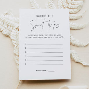 HARLOW raad de Sweet Mess Kaart