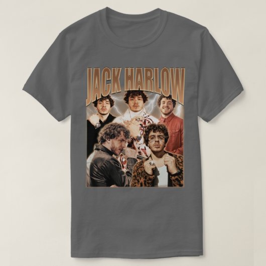 Harlow Retro Style T-shirt (Design voorkant)