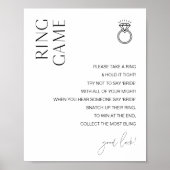 HARLOW Ring Game Trouwjurk Niet Zeggen Poster (Voorkant)