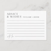 HARLOW Trouwadvies en wensen Kaart (Voorkant)