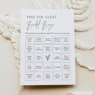 HARLOW Vind het Game van het Bingo van het Vrijgez Kaart