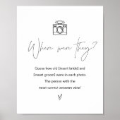 HARLOW waar ze Vrijgezellenfeest-spel-bord waren Poster (Voorkant)