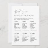 HARLOW WAT in uw Vrijgezellenfeest Game Kaart (Voorkant)