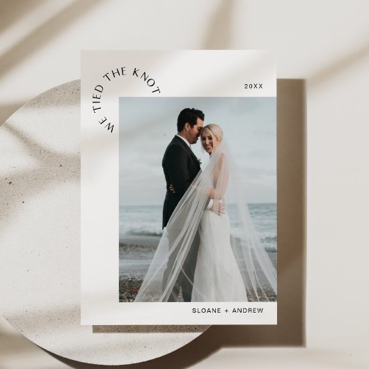 HARLOW Weddenschap Elopement... we hebben de Knot Kaart