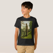 Harlow's Wooden Man Marquette, Michigan T-shirt (Voorkant volledig)