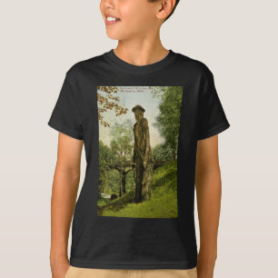 Harlow's Wooden Man Marquette, Michigan T-shirt
