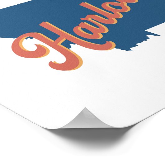 Harlowton, Montana State Print (Hoek)