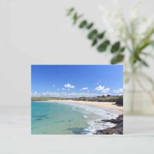Harlyn Bay Briefkaart (Staand voorkant)