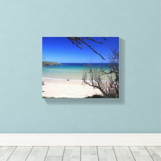 Harlyn Bay Canvas Afdruk (Insitu (Houten vloer))