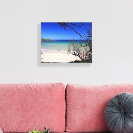 Harlyn Bay Canvas Afdruk (Insitu (Woonkamer))