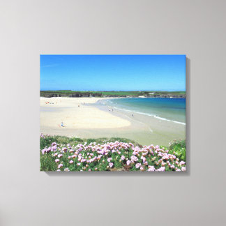 Harlyn Bay Canvas Afdruk