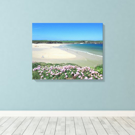 Harlyn Bay Canvas Afdruk (Insitu (Houten vloer))