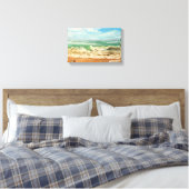 Harlyn Bay Canvas Afdruk (Insitu (Slaapkamer))