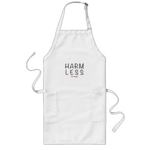 Harm Less - Go Vegan Lang Schort