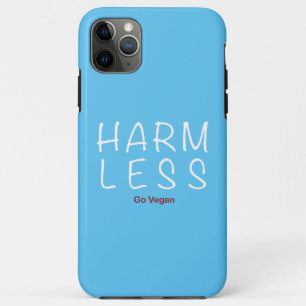 Harm Less - Go Vegan (lichte versie) Case-Mate iPhone Case
