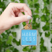 Harm Less - Go Vegan (lichte versie) Sleutelhanger (Hand)
