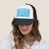Harm Less - Go Vegan (lichte versie) Trucker Pet (In situ)