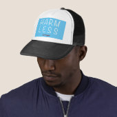 Harm Less - Go Vegan (lichte versie) Trucker Pet (In situ)