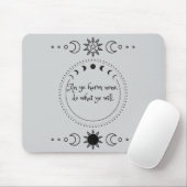 Harm None Wicca Mousepad Muismat (Met muis)
