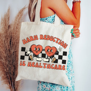 Harm Reduction is gezondheidszorg, draag Narcan, s Tote Bag