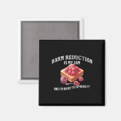 Harm Reduction Is My Jam Overdosis Bewustzijn Vers Magneet (Voorkant / Achterkant)