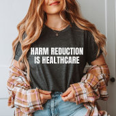 Harm Reduction is Shirt in de gezondheidszorg, ove