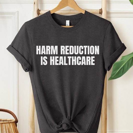 Harm Reduction is Shirt in de gezondheidszorg, ove