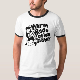 Harm Reduction Sisters Naald Meisje T-shirt