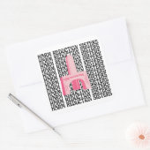 Harm Reduction Sisters Roze Narcan Vierkante Sticker (Envelop)