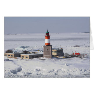 Harmaja vuurtoren in ijce Helsinki Finland kaart