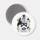 Harman Family Crest Magneet (Voorkant / Achterkant)