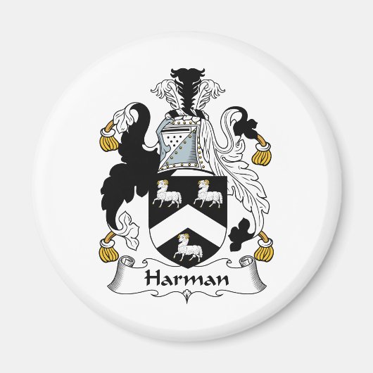 Harman Family Crest Magneet (Voorkant)
