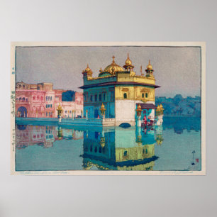 Harmandir Sahib (Gouden Tempel), Hiroshi Yoshida Poster