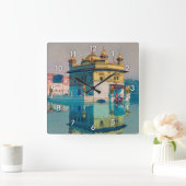 Harmandir Sahib (Gouden Tempel), Hiroshi Yoshida Vierkante Klok (Huis)