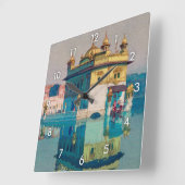 Harmandir Sahib (Gouden Tempel), Hiroshi Yoshida Vierkante Klok (Hoek)