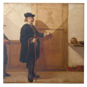 Harmensz van Rijn Rembrandt (1606-169) Tegeltje