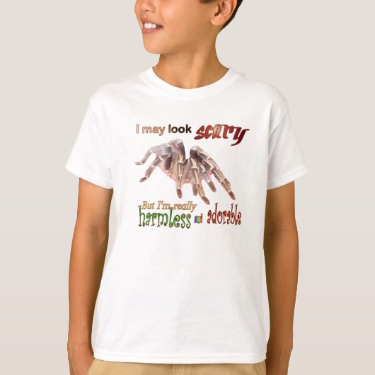 Harmless Big Tarantula Kinder T-shirt (Voorkant)
