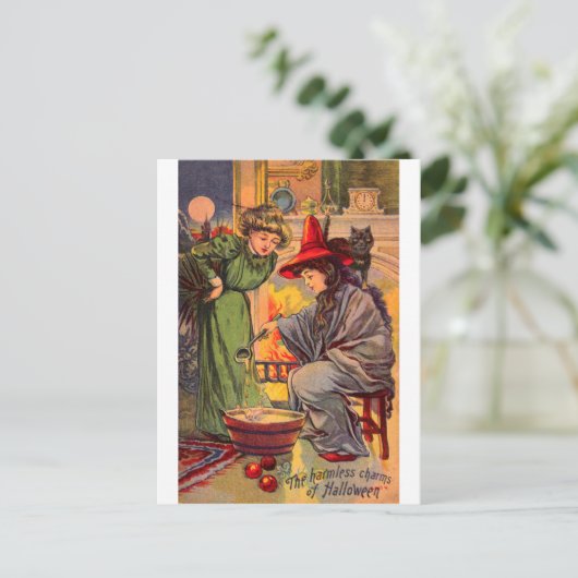 Harmless Halloween Charms Briefkaart (Staand voorkant)