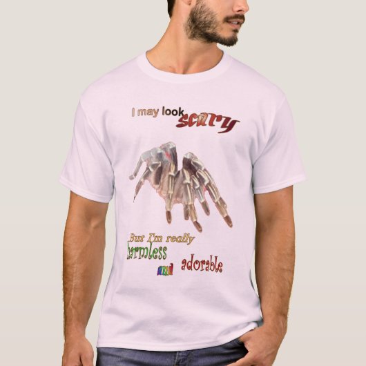 Harmless Tarantula Mannen App. Lange mouw T-shirt (Voorkant)