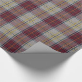 Harmon Dress Scottish Tartan Pset Wrapping Paper Cadeaupapier (Hoek)