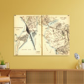 Harmon Park, New York Canvas Afdruk (Insitu (Woonkamer))