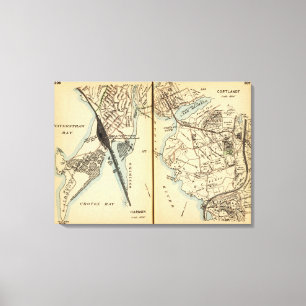 Harmon Park, New York Canvas Afdruk