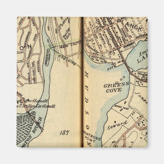 Harmon Park, New York Magneet (Voorkant)