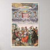 Harmonia Macrocosmica van Andreas Cellarius Poster (Voorkant)