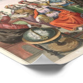 Harmonia Macrocosmica van Andreas Cellarius Poster (Hoek)