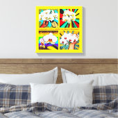 HARMONIA SOCIAL - impressão em tela Canvas Afdruk (Insitu (Slaapkamer))