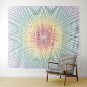 Harmonic Torus Series (Light Spectrum) Tapestry Wandkleed (In Situ (horizontaal))