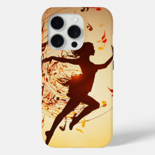 Harmonic Vibes Music Telefoonhoesje iPhone 15 Pro Case